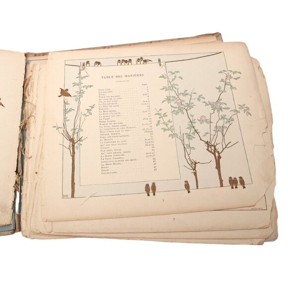 Vintage Children' Music Book 1931 Vieilles Chansons et Rondes Pour Les Petits En - Picture 4 of 14